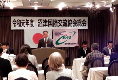 2019年度総会 会長の挨拶